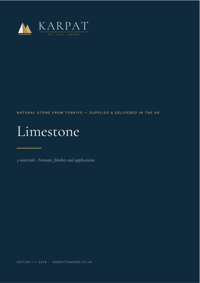 Cover of the Karpat limestone catalogue