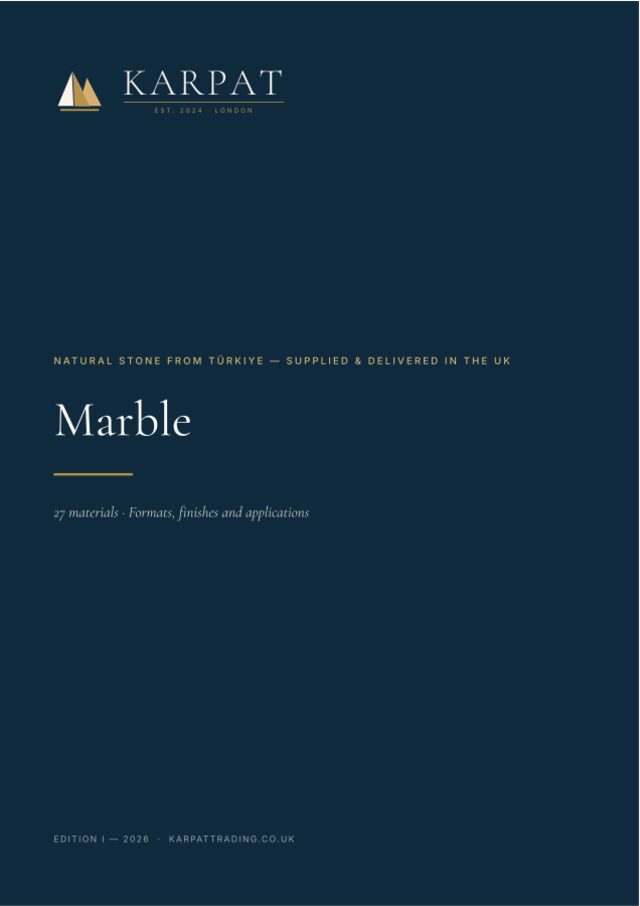 Cover of the Karpat marble catalogue