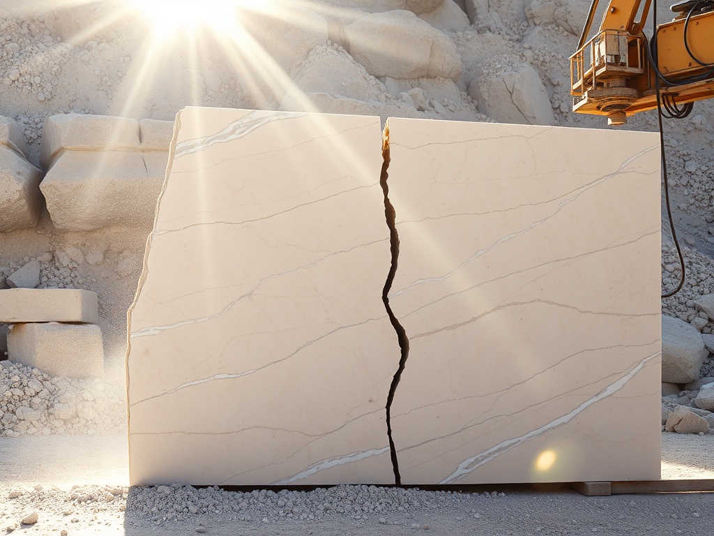 Polished Turkish marble slab — Afyon white with grey veining